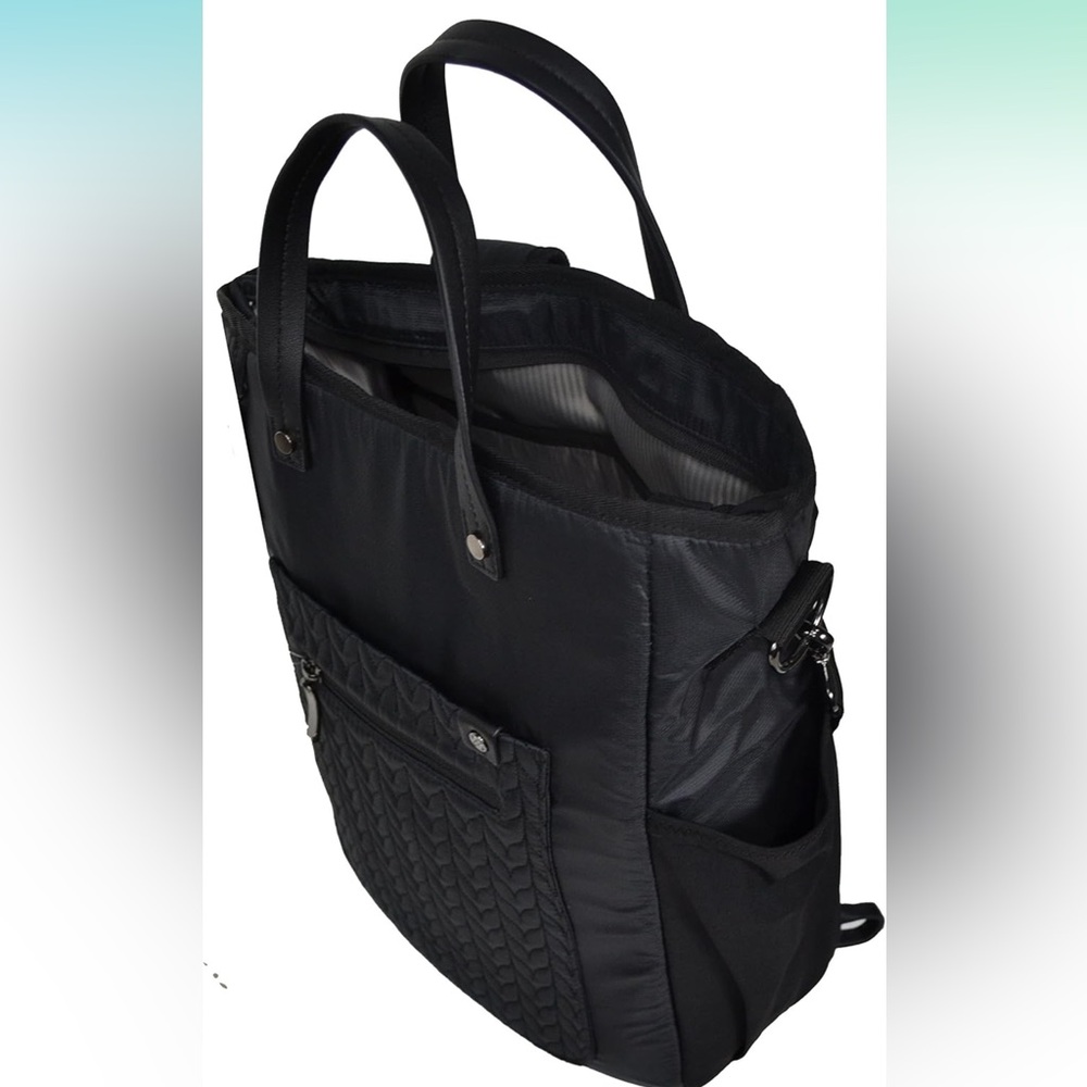 Sherpani Soleil Black Convertible Backpack